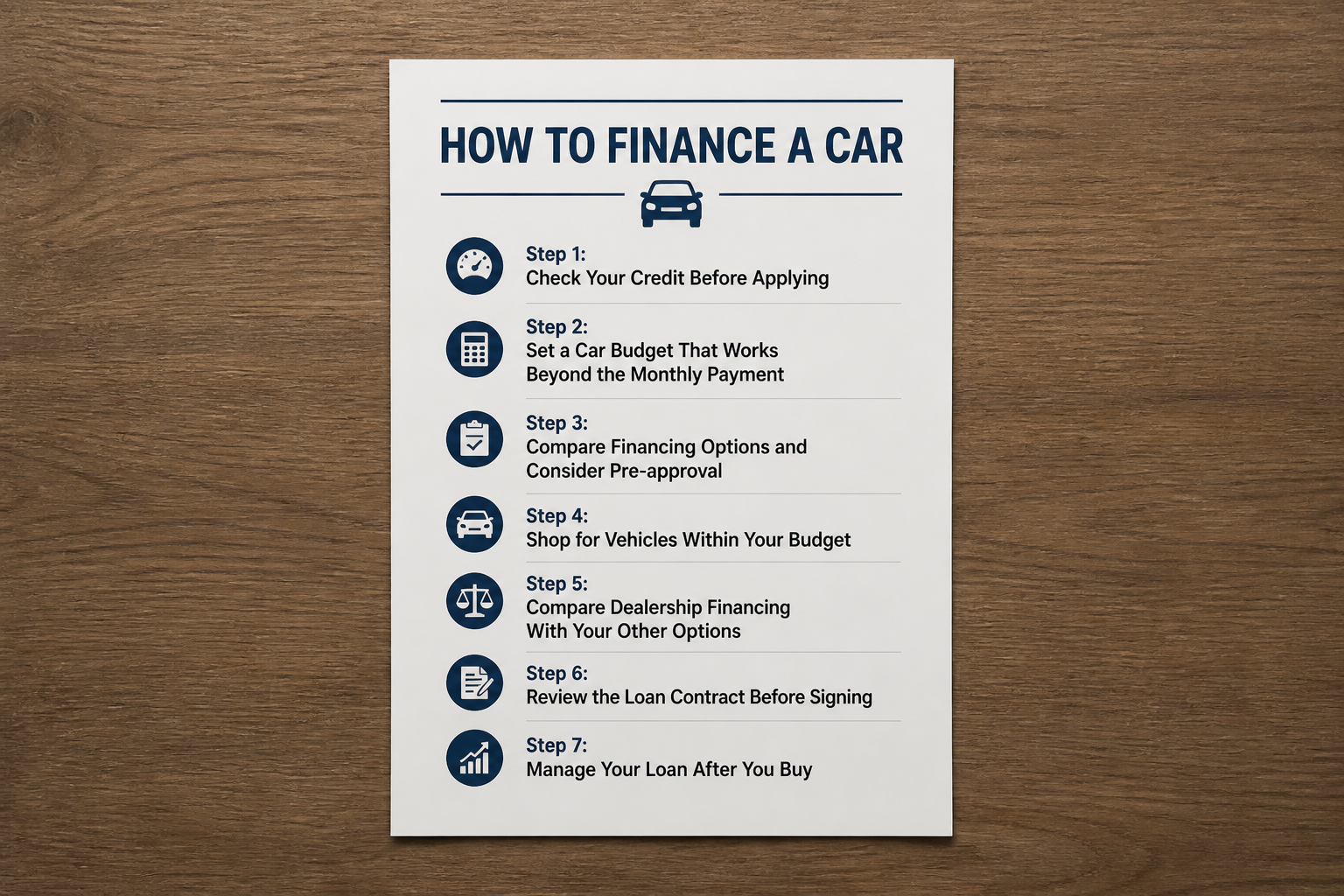 how to finance a car hero image
